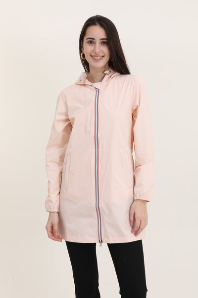 impermeable femme #couleur_rose-nude