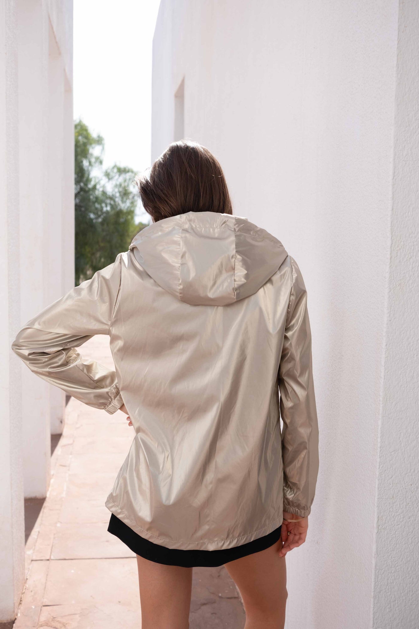 impermeable femme chic #couleur_or