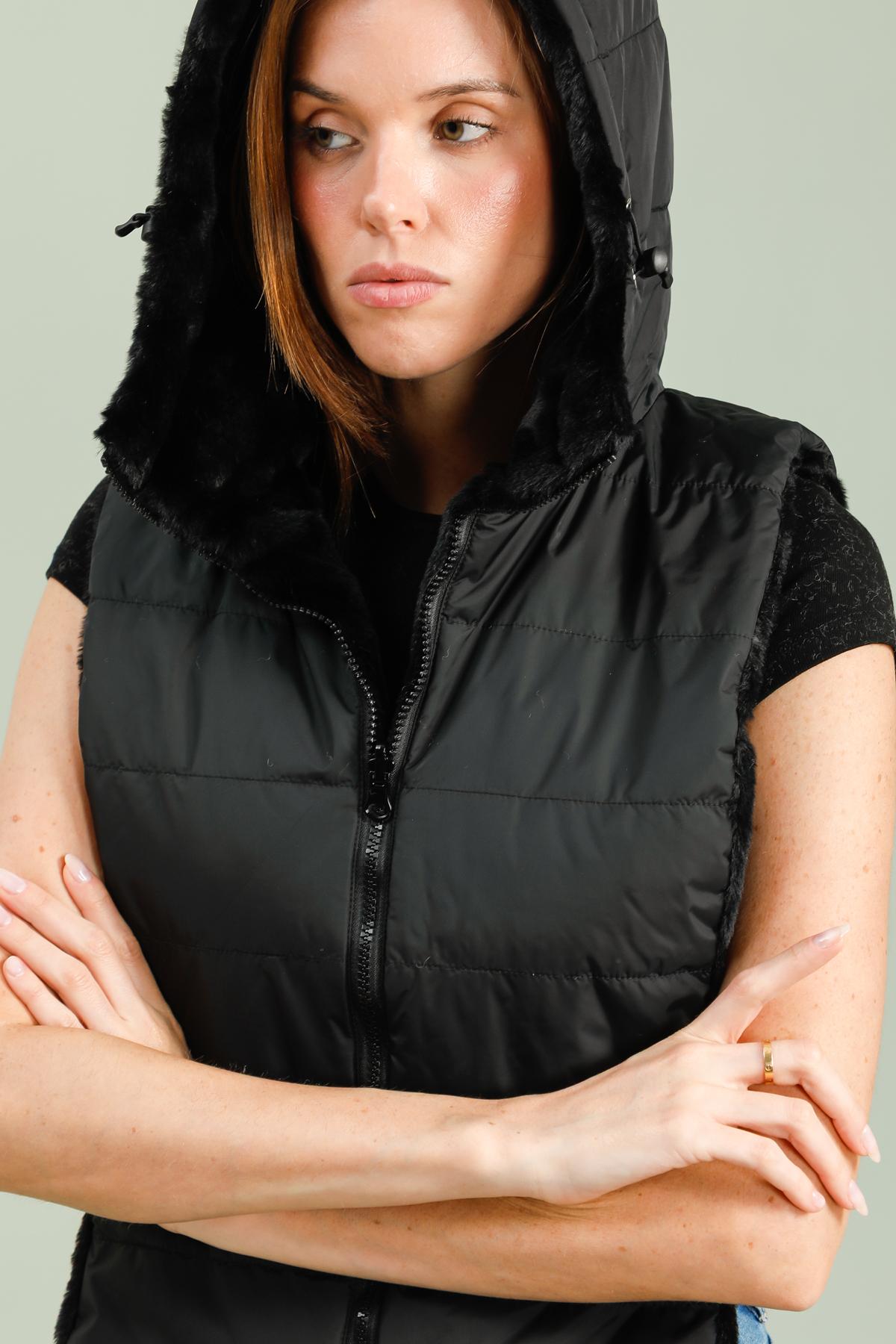 capuche amovible femme #couleur_noir