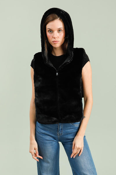 capuche amovible femme #couleur_noir