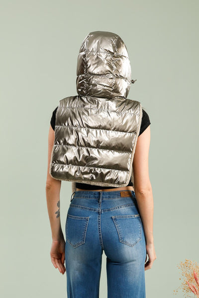 capuche amovible femme #couleur_bronze