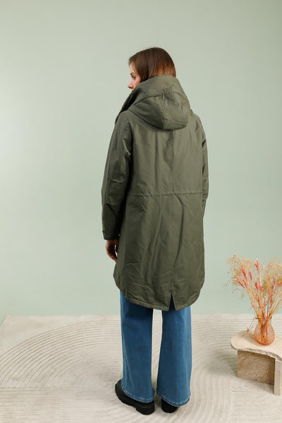 parka femme #couleur_kaki