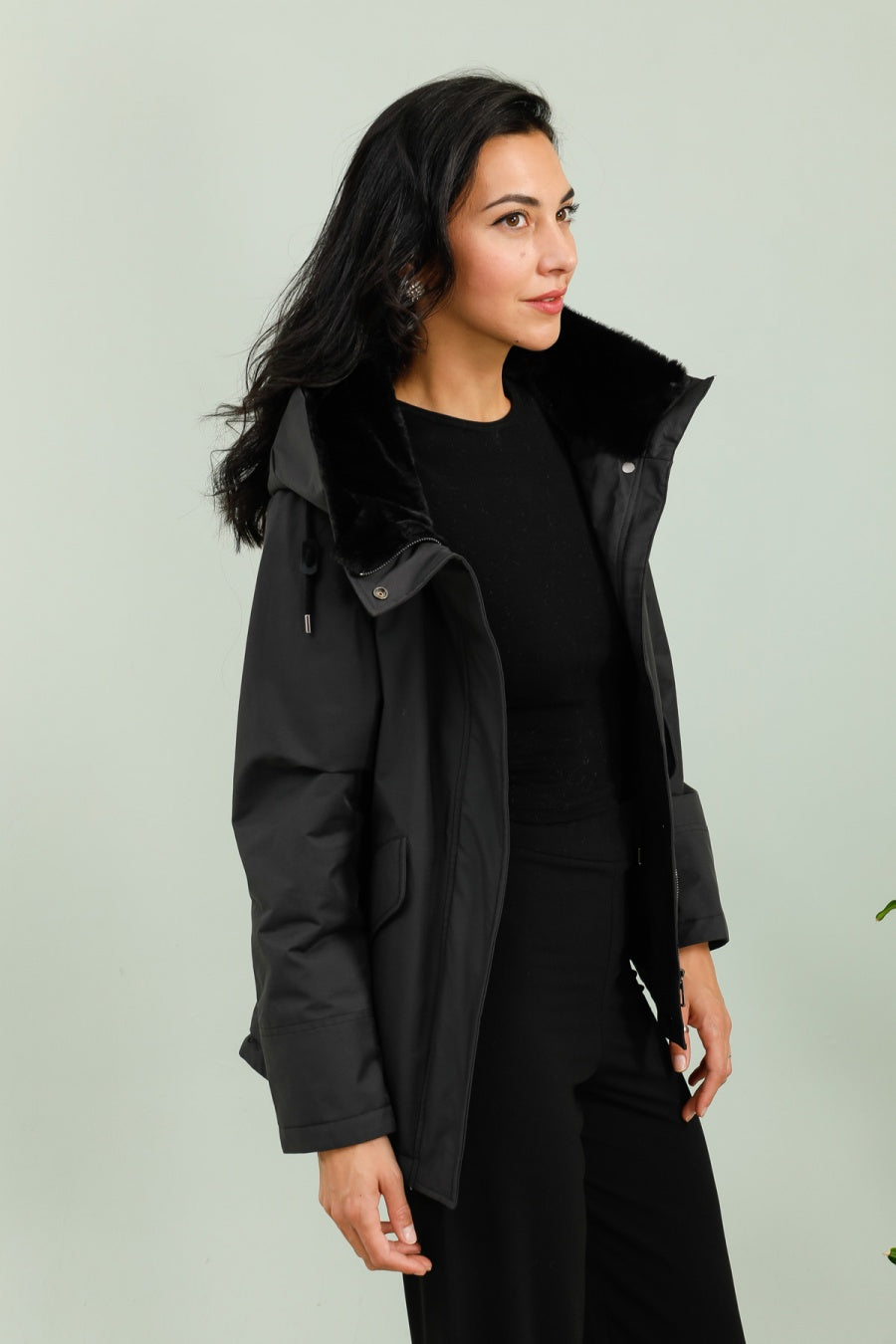 parkas femme #couleur_noir