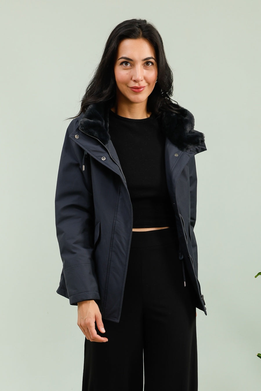 parkas femme #couleur_marine