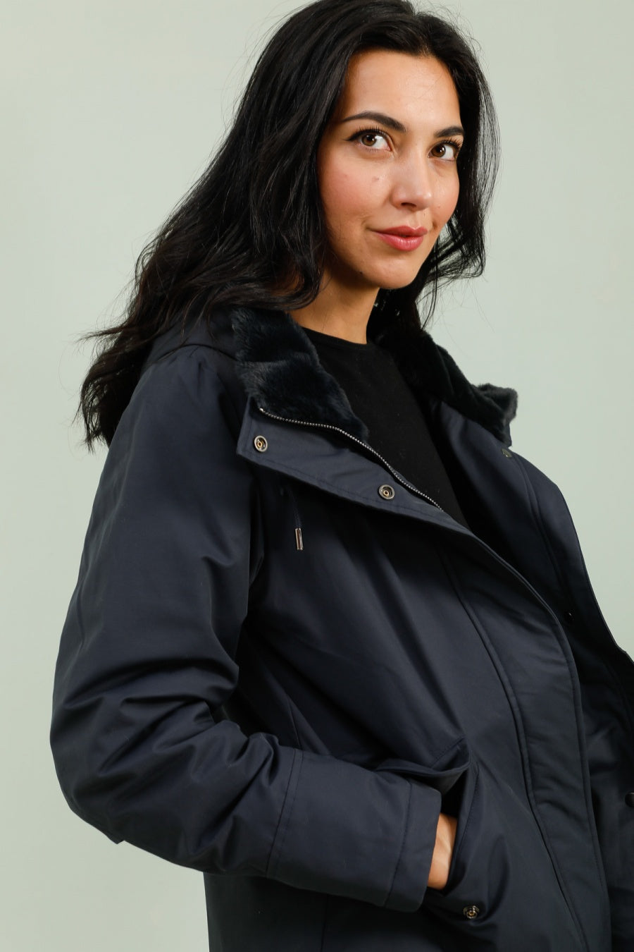 parkas femme #couleur_marine