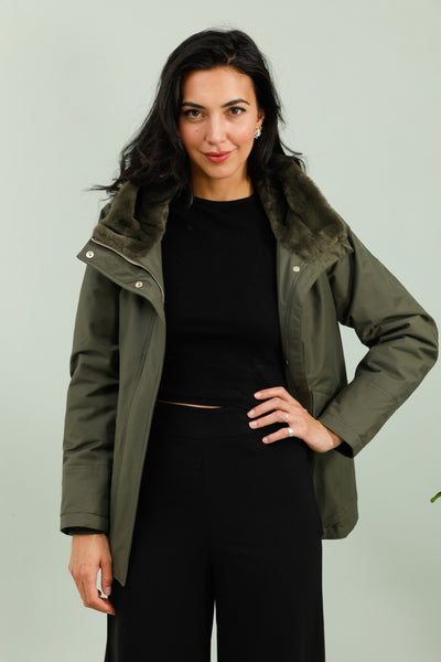 parkas femme #couleur_kaki