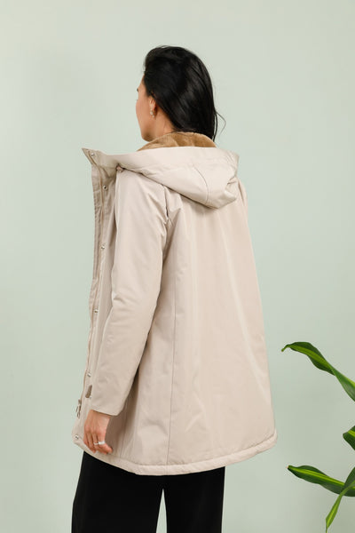 parka hiver femme #couleur_beige-camel