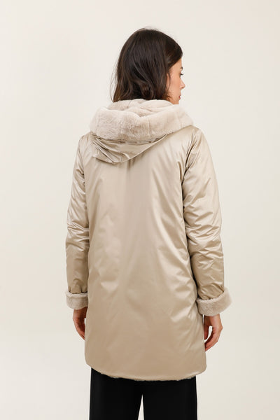 imperméable femme doublé #couleur_sable