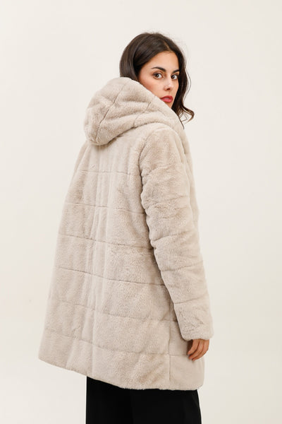 imperméable femme doublé #couleur_sable