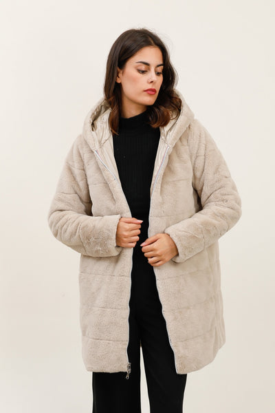imperméable femme doublé #couleur_sable