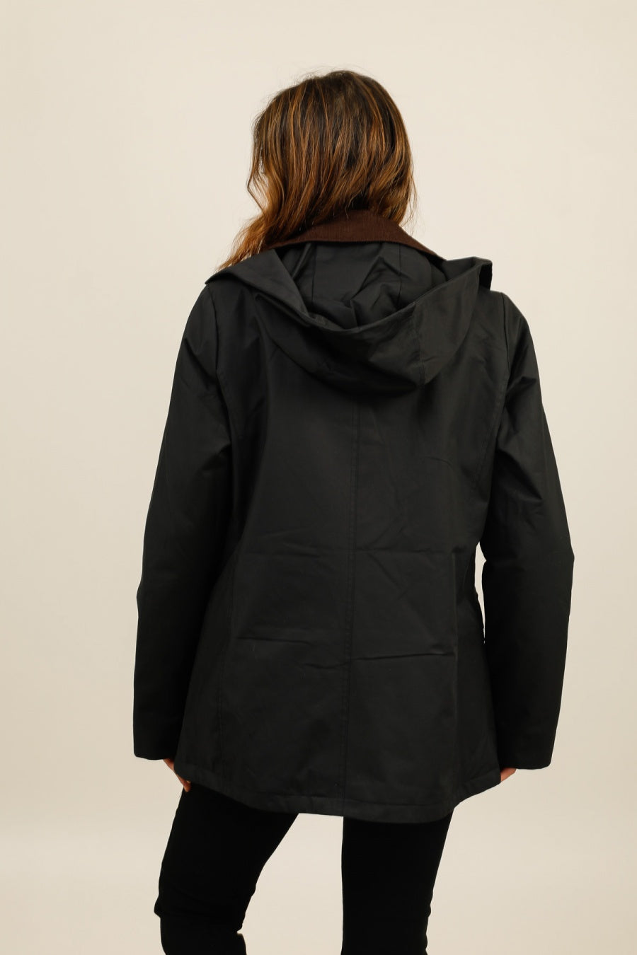 parka fourrure femme #couleur_noir