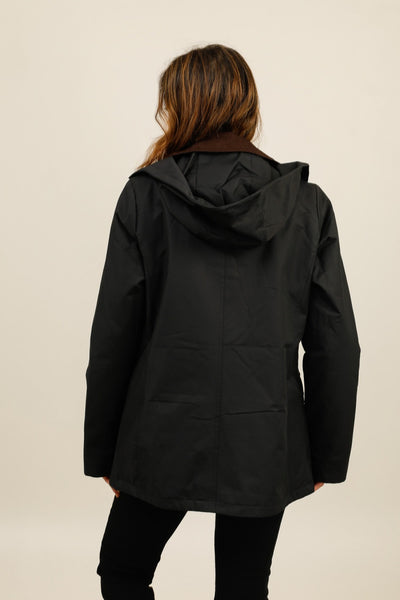 parka fourrure femme #couleur_noir