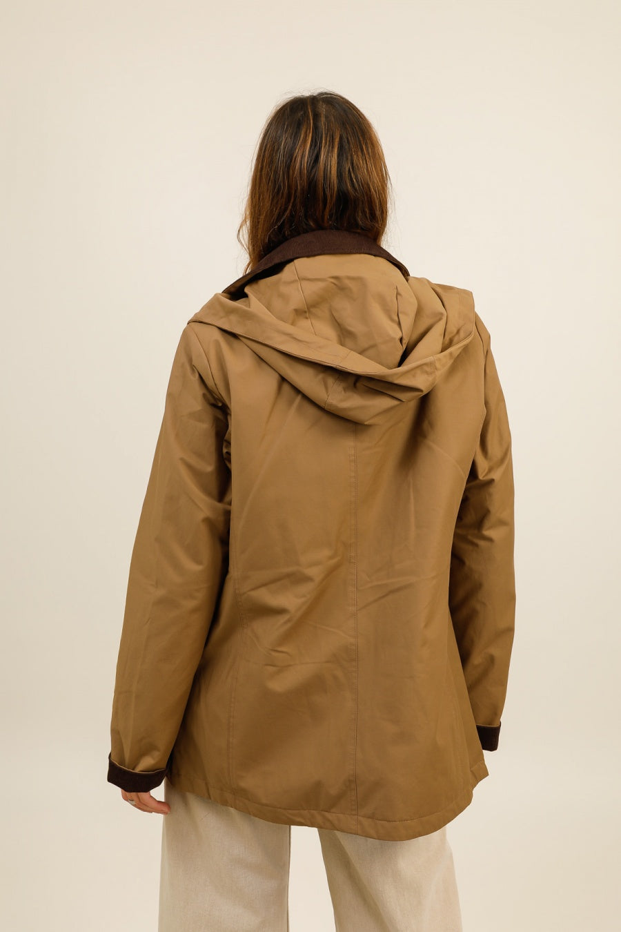 parka fourrure femme #couleur_camel