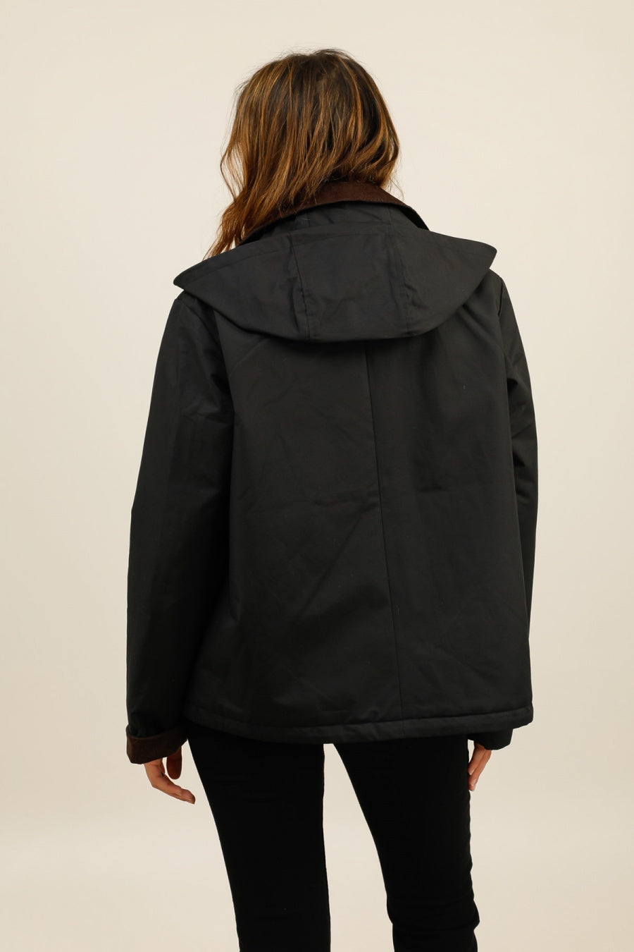 veste fourrée #couleur_noir