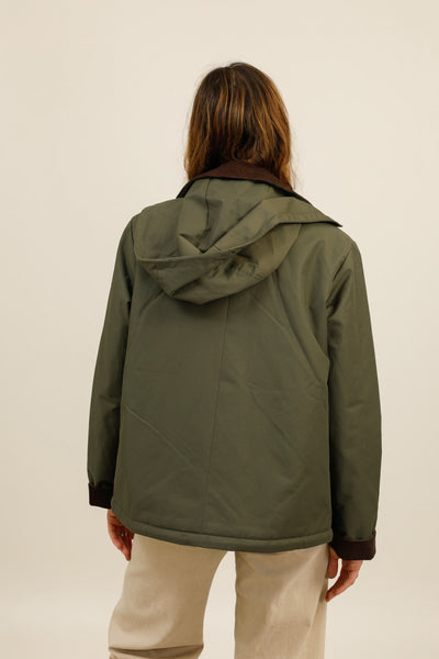 veste fourrée #couleur_kaki