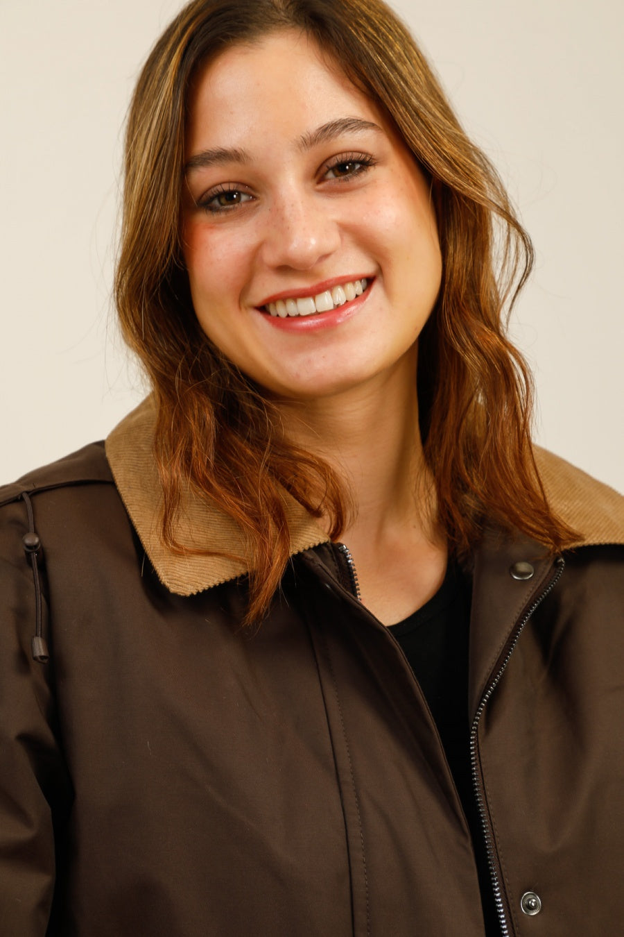 veste fourrée femme #couleur_choco