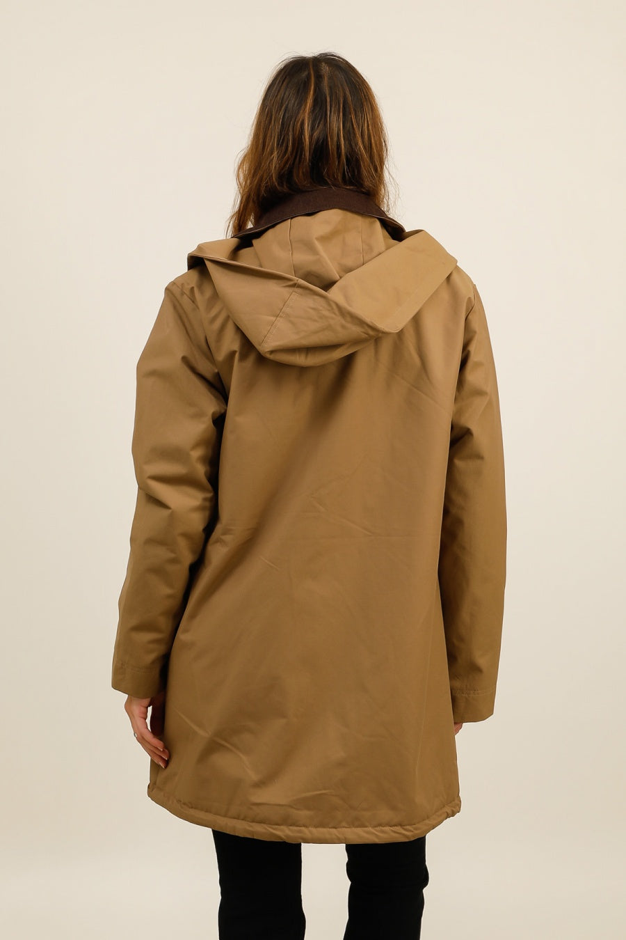 veste fourrée femme #couleur_camel