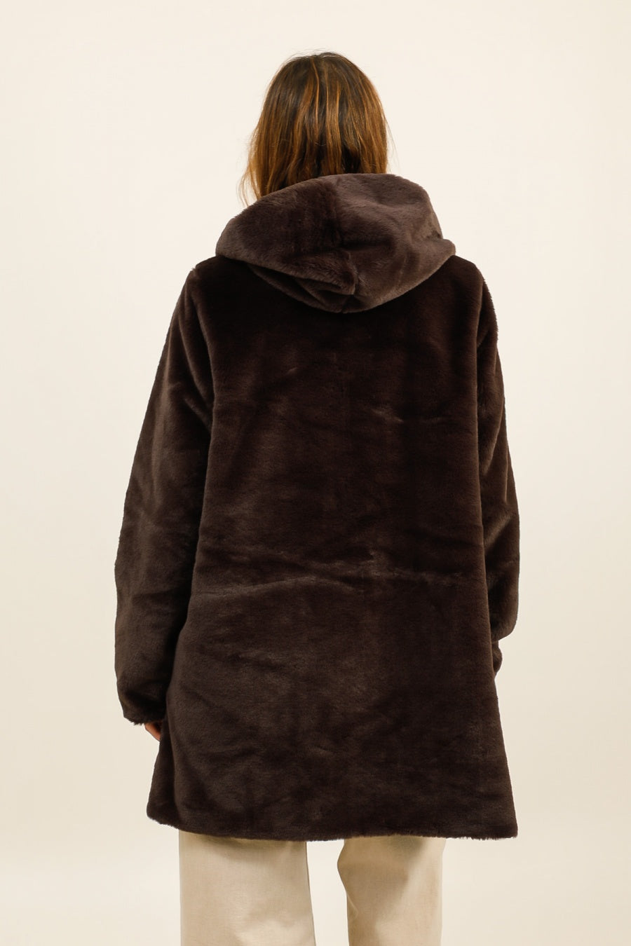 parka chaude femme #couleur_noir-choco