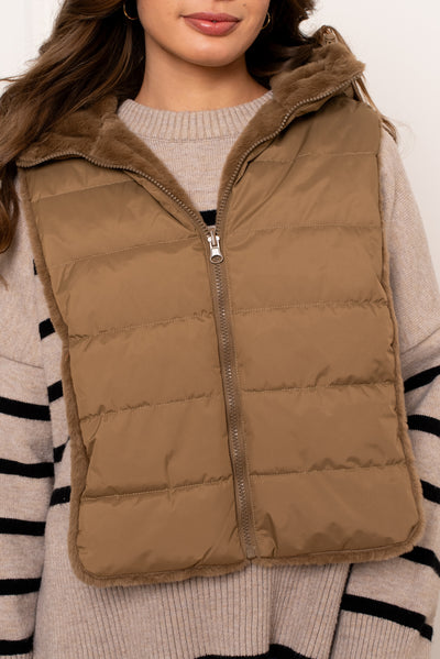 capuche amovible femme #couleur_camel