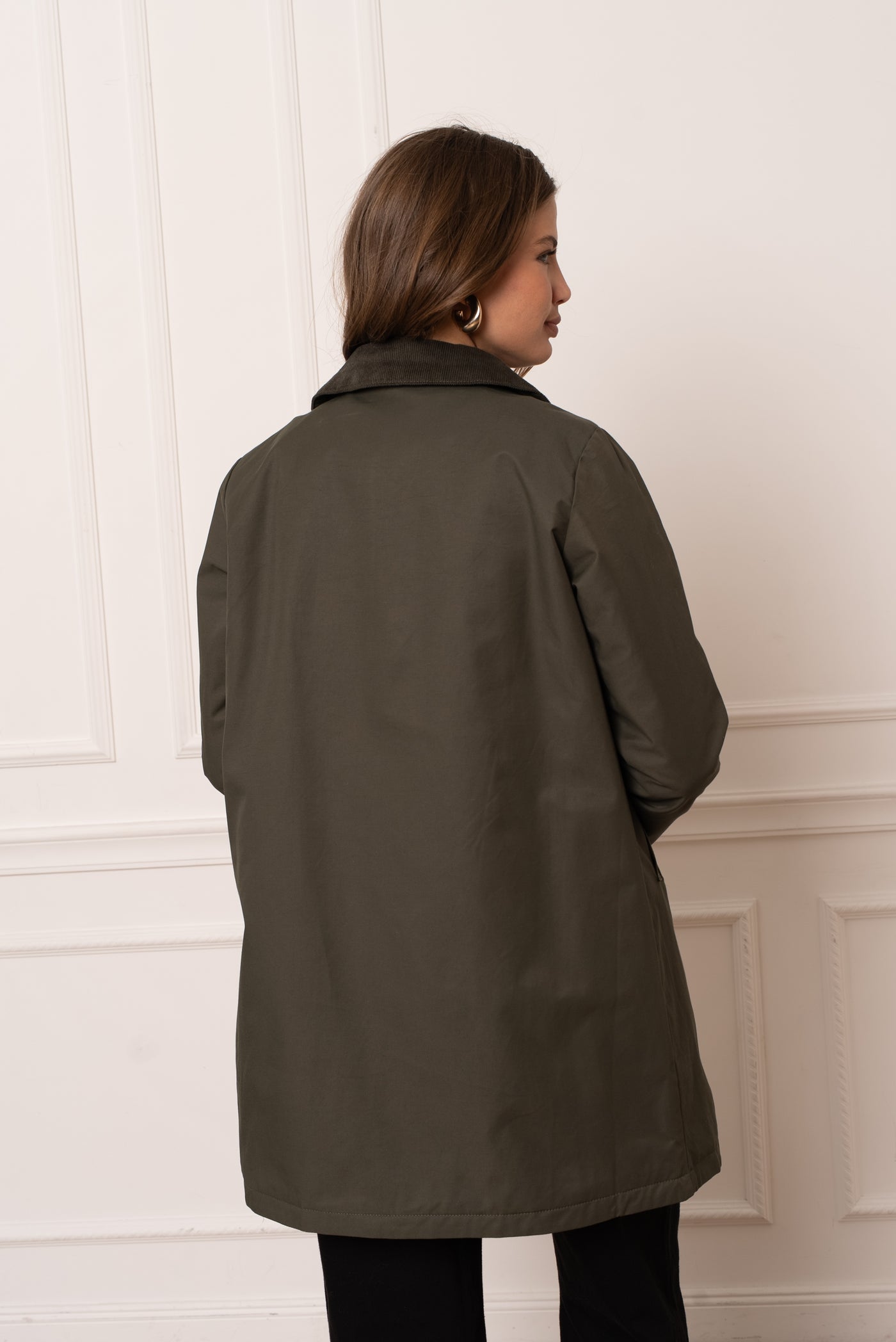 veste femme mi-saison #couleur_kaki