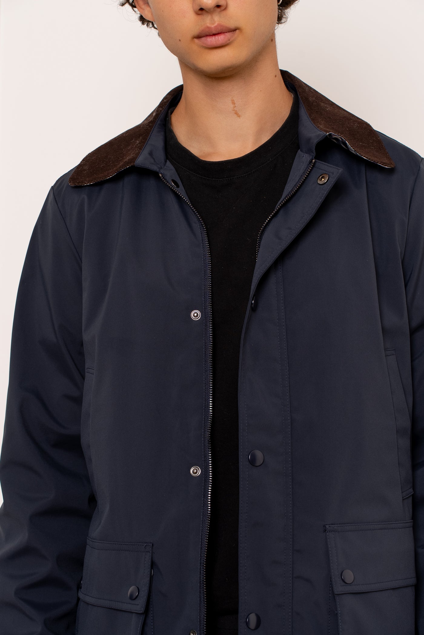 veste homme mi saison #couleur_marine
