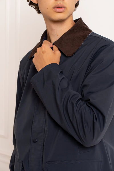 veste homme mi saison #couleur_marine