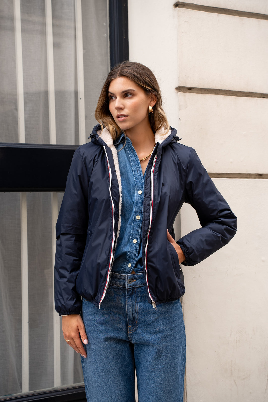Veste polaire femme conception chaude et épaisse à capuche • Ma veste Veste polaire femme conception chaude et épaisse à capuche • Ma veste
