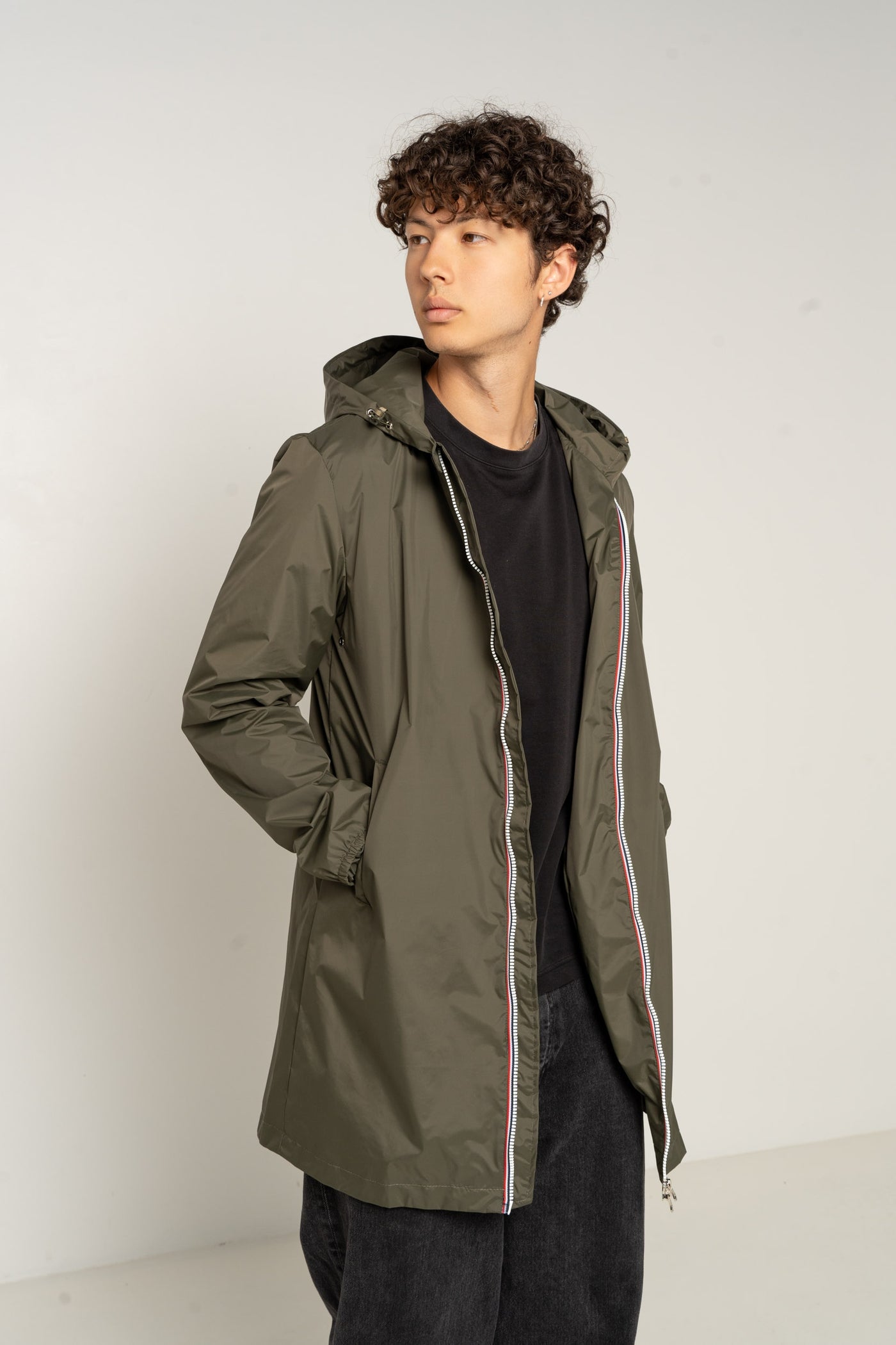 Impermeable homme #couleur_kaki