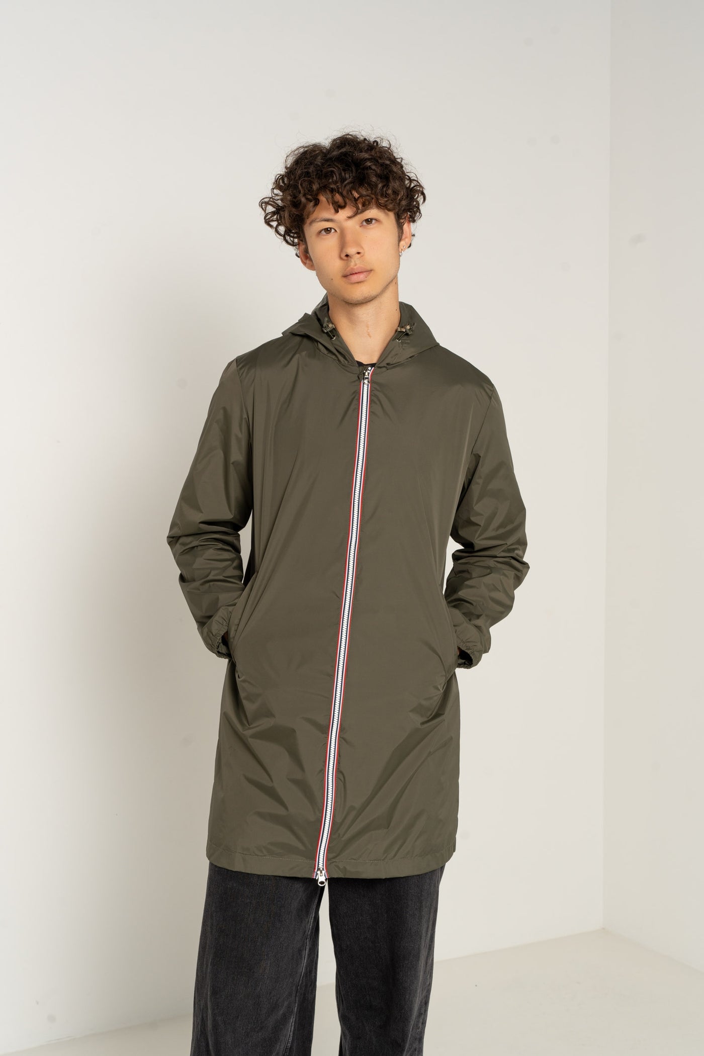 Impermeable homme #couleur_kaki