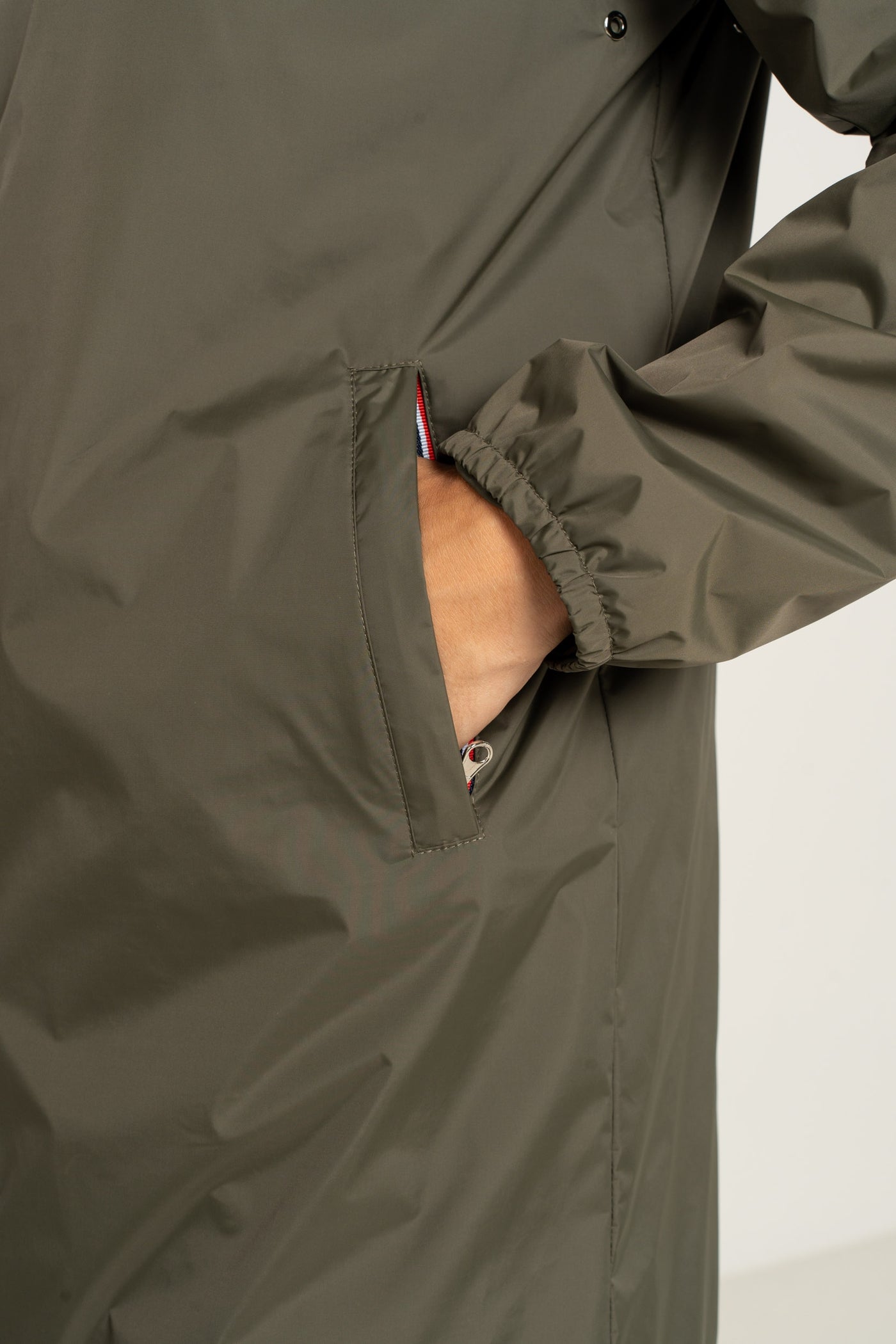 Impermeable homme #couleur_kaki