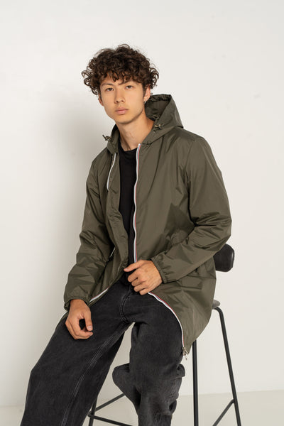 Impermeable homme #couleur_kaki