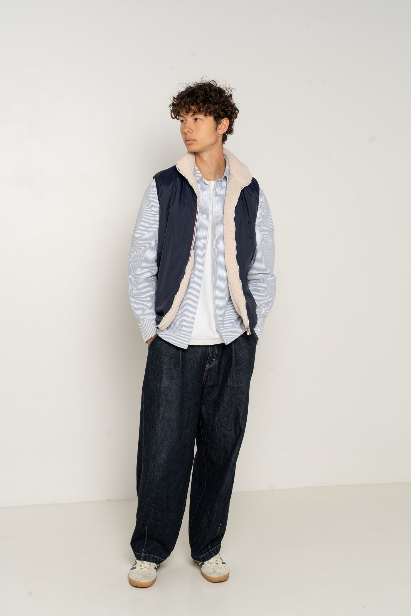 gilet sans manches hommes #couleur_marine