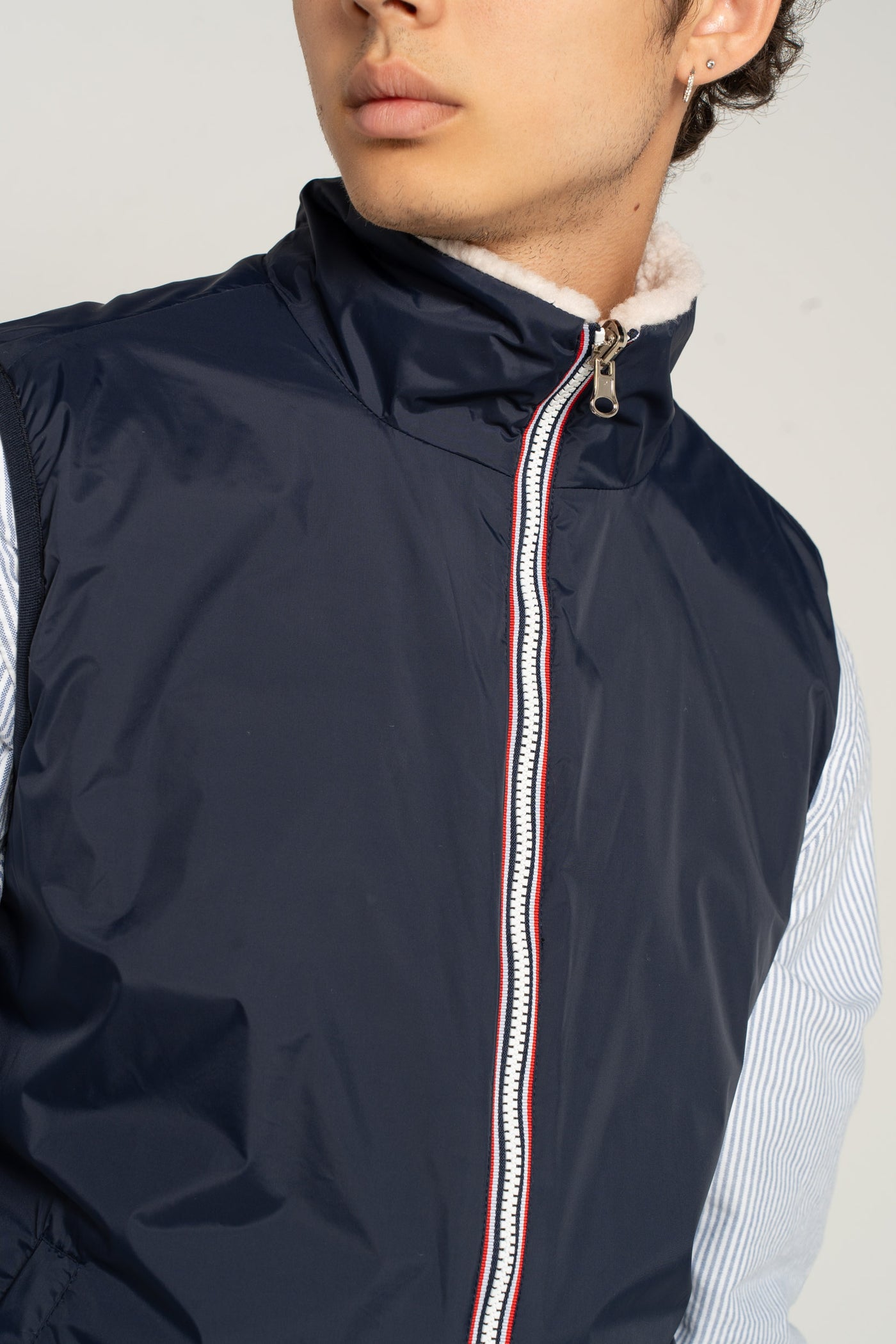 gilet sans manches hommes #couleur_marine