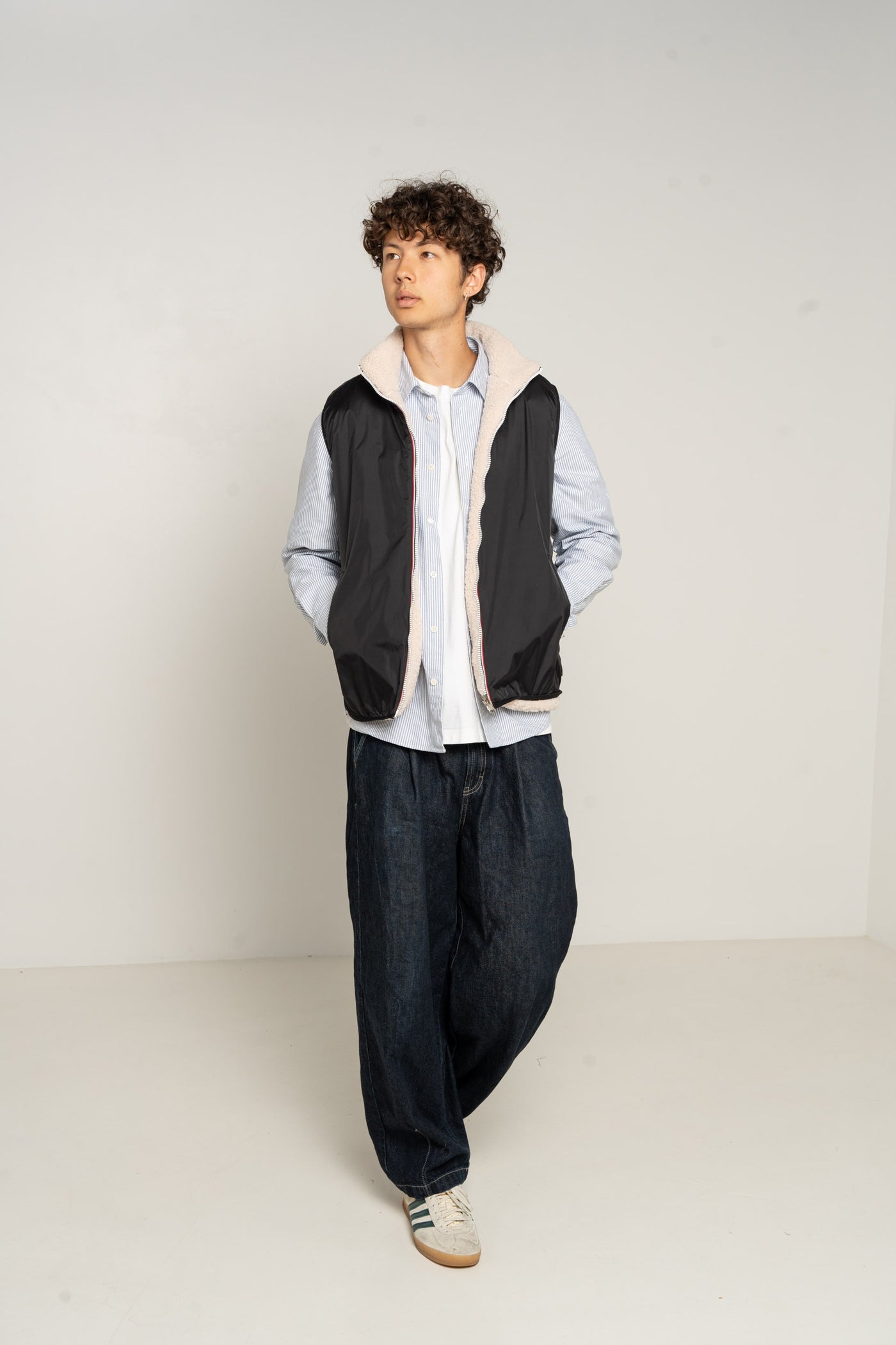 gilet sans manches hommes #couleur_noir
