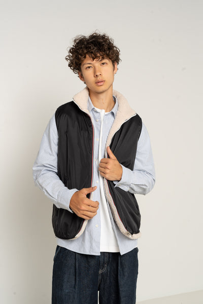 gilet sans manches hommes #couleur_noir