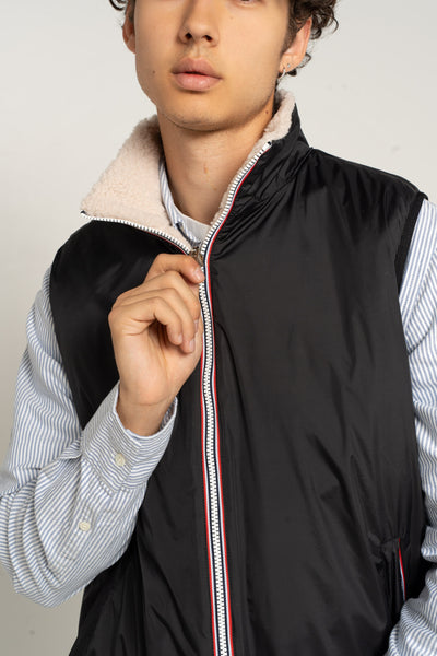 gilet sans manches hommes #couleur_noir