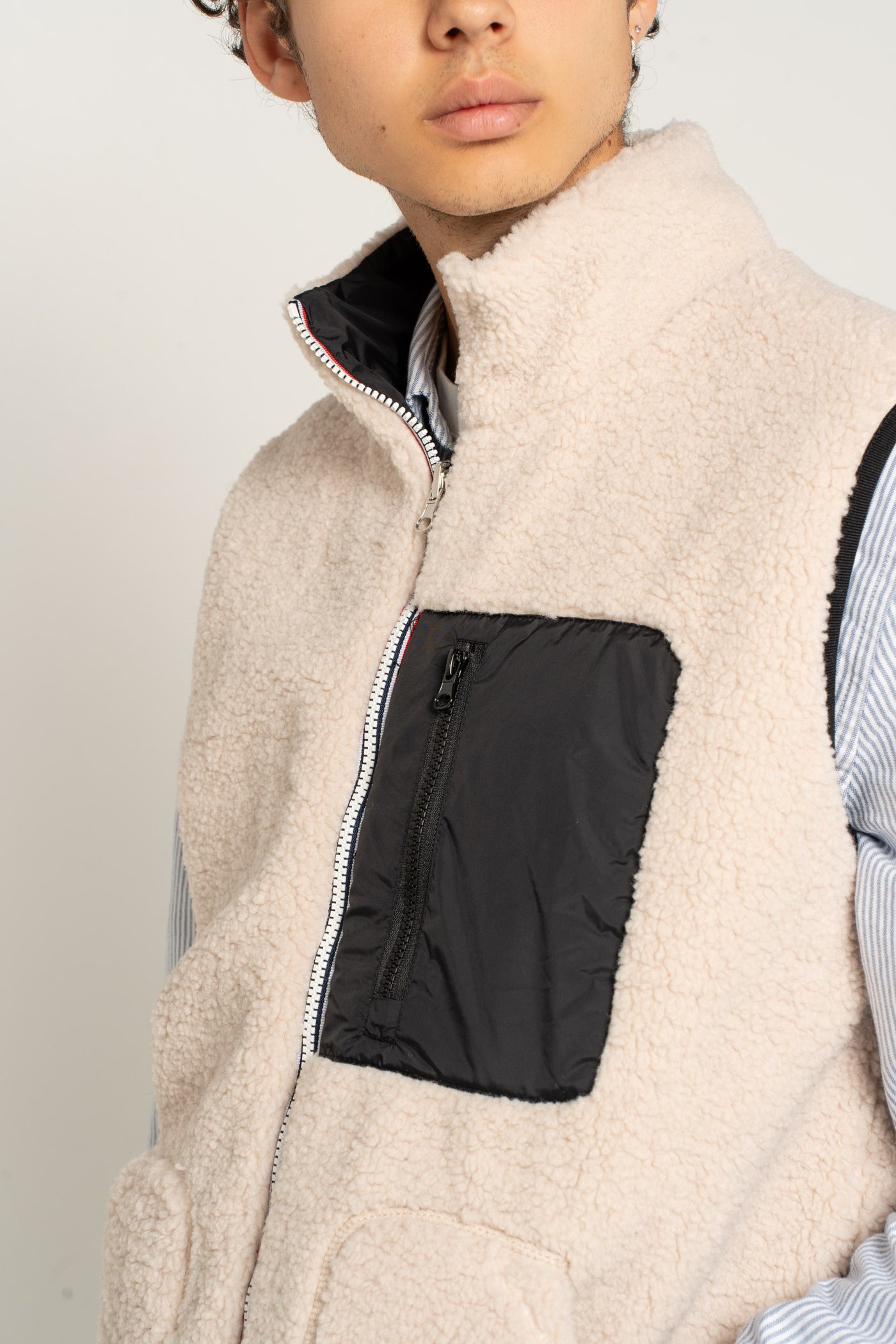 gilet sans manches hommes #couleur_noir