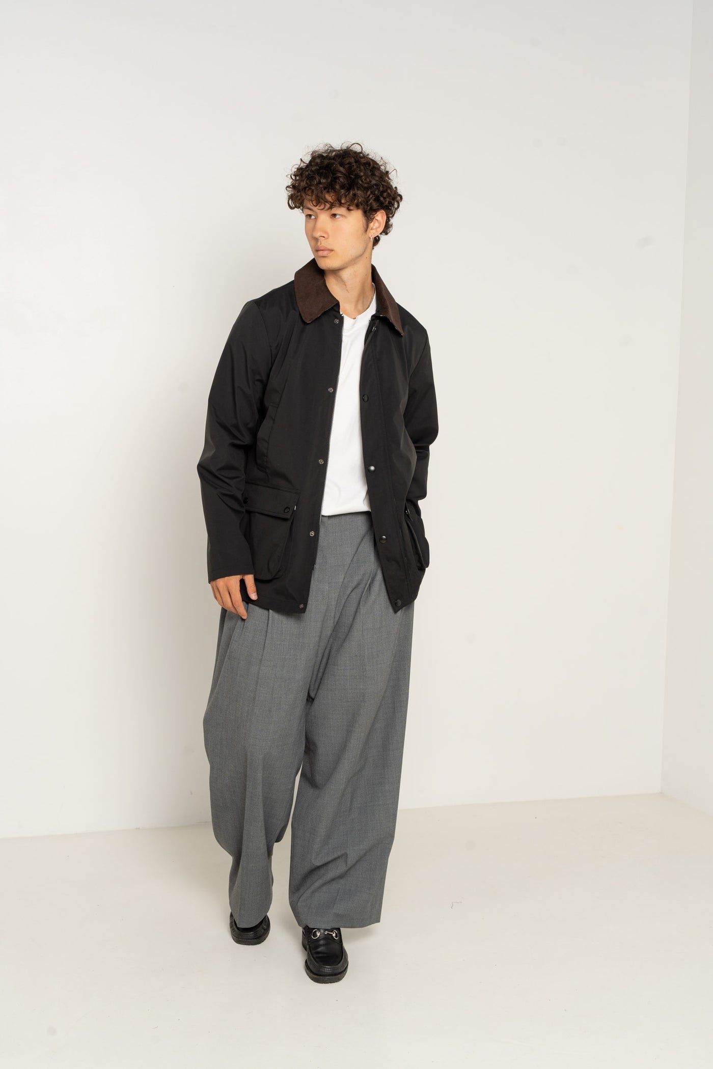 veste homme mi saison #couleur_noir