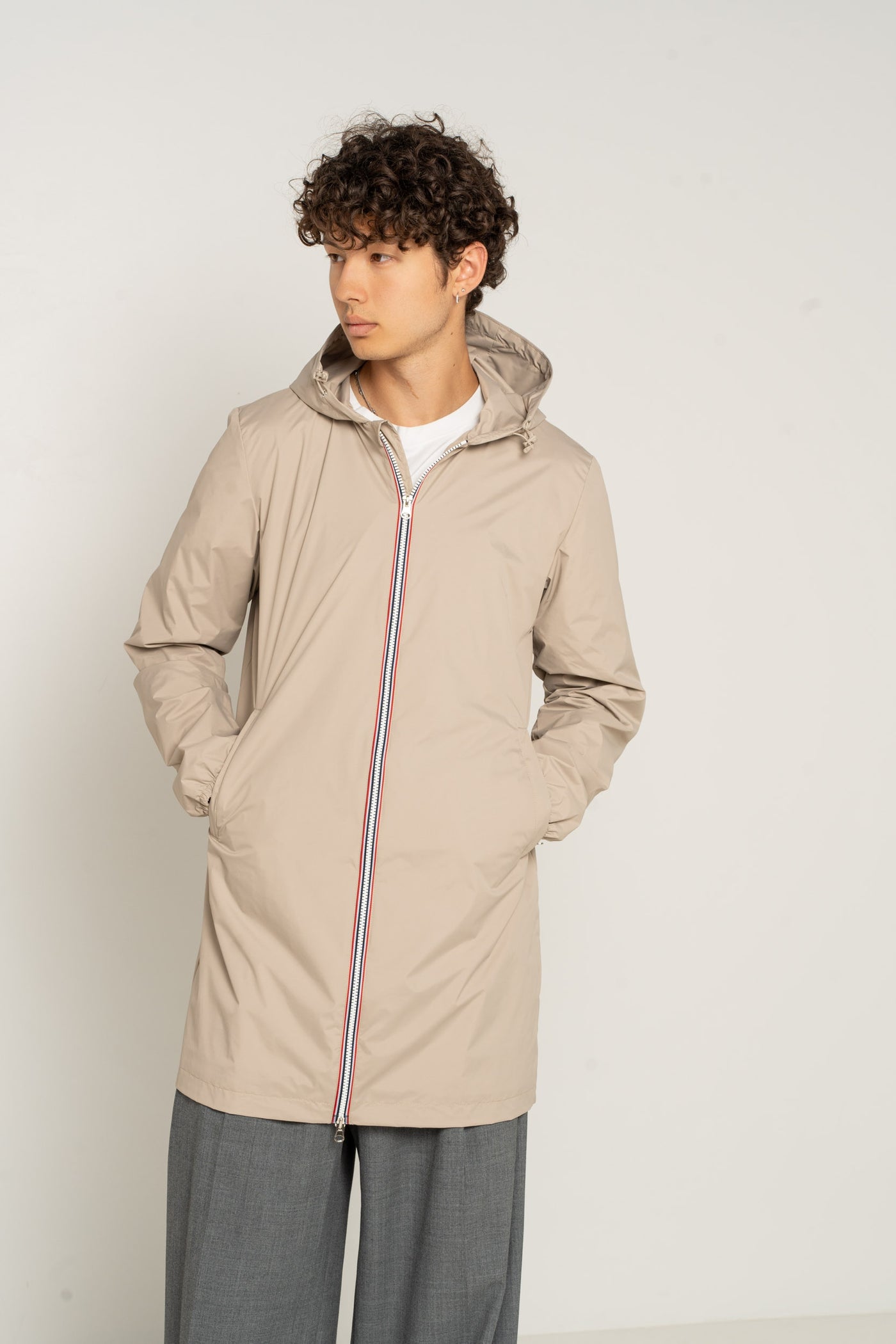 Impermeable homme #couleur_beige