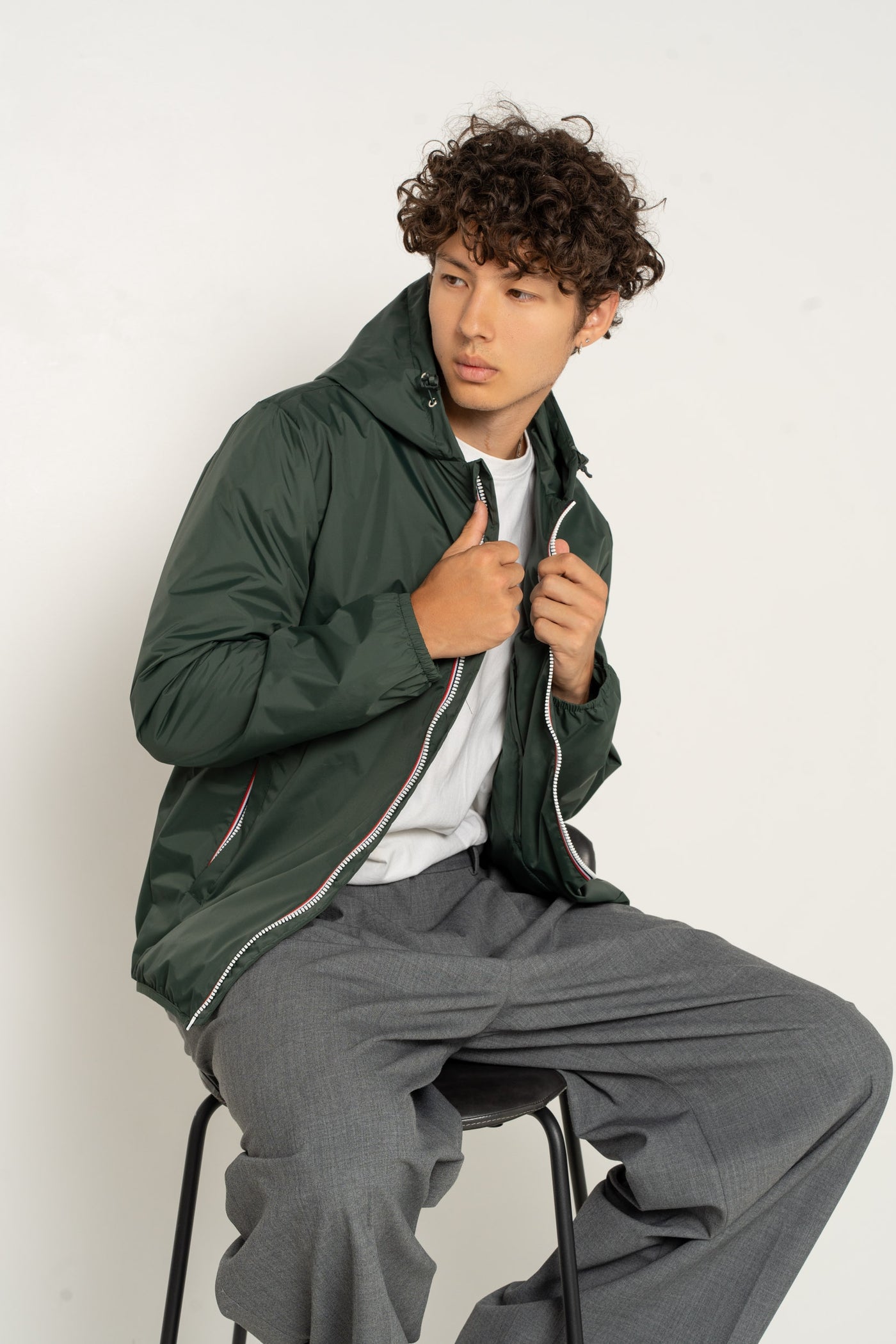 Imperméable homme #couleur_vert-foret