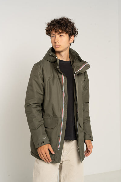 parka homme #couleur_kaki