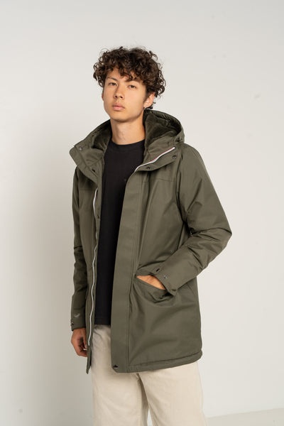parka homme #couleur_kaki