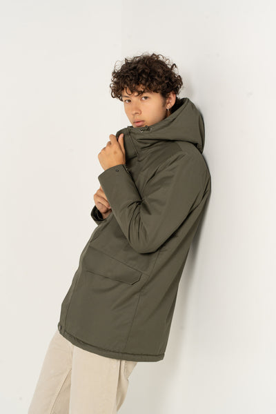 parka homme #couleur_kaki