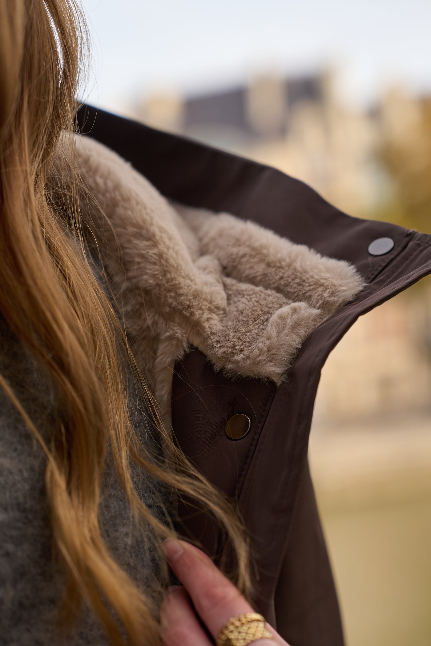 parka hiver femme #couleur_choco-beige