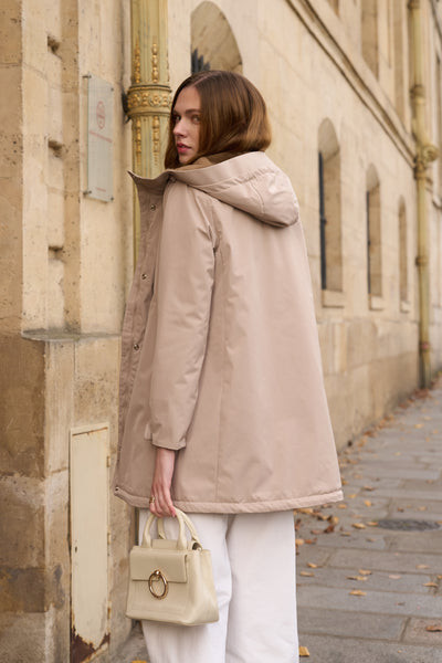 parka hiver femme #couleur_beige-camel