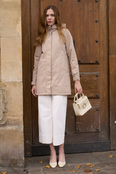 parka hiver femme #couleur_beige-camel