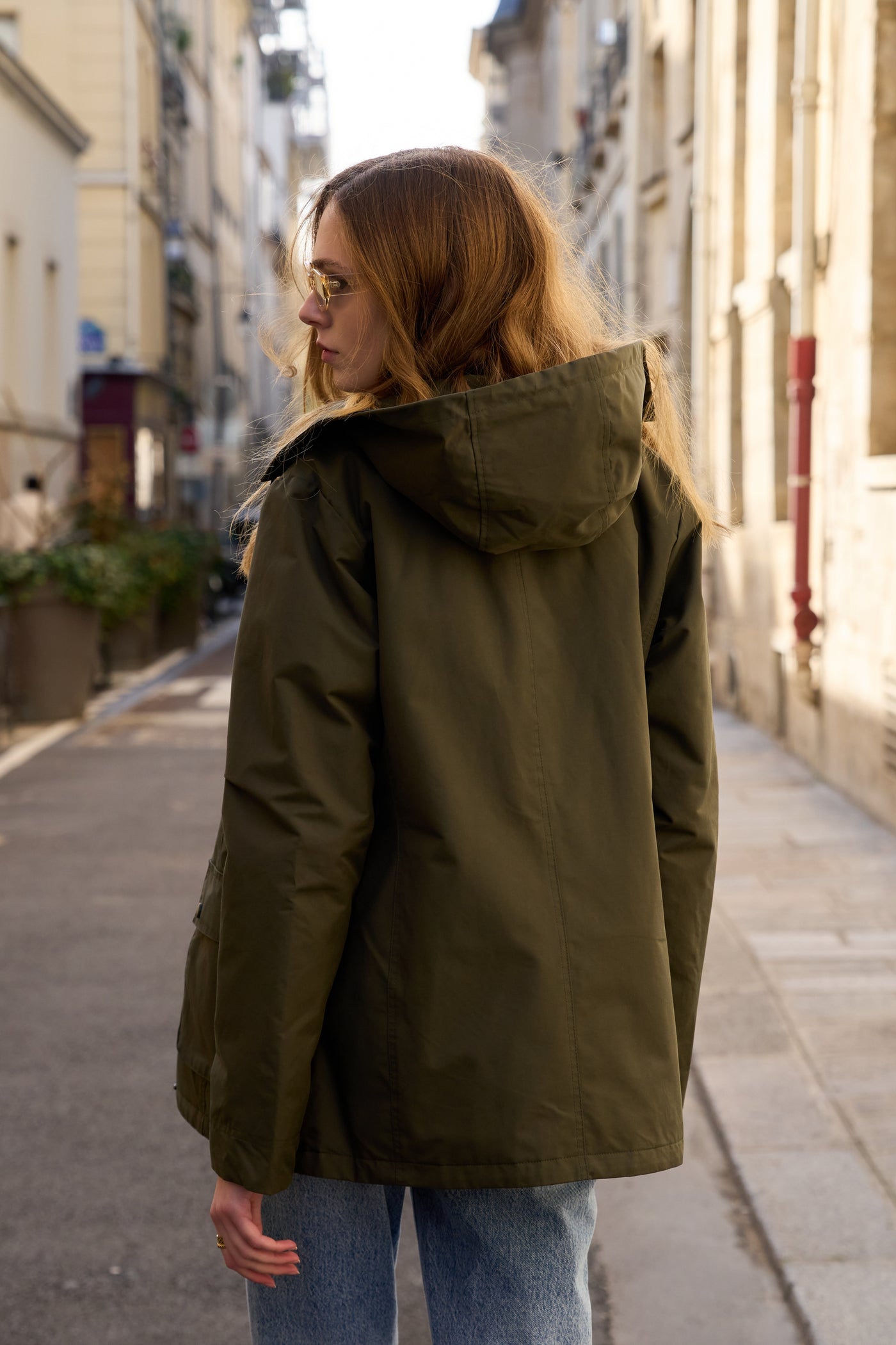 parka fourrure femme #couleur_kaki