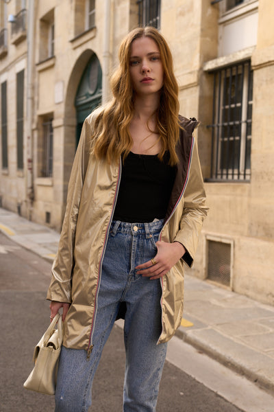 impermeable reversible femme #couleur_choco