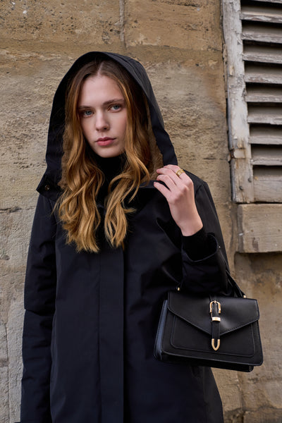 parka hiver femme #couleur_noir-camel