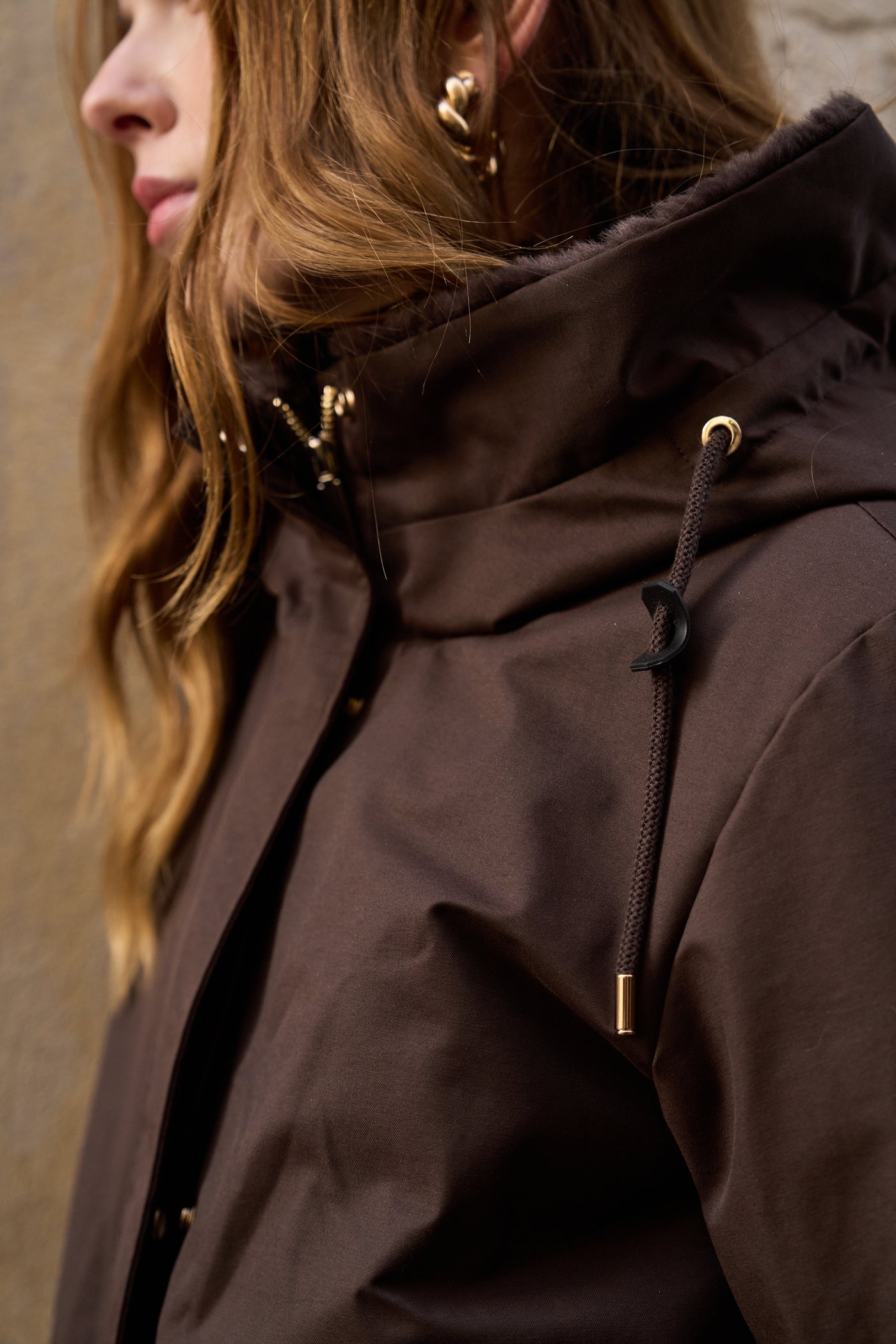 parkas femme #couleur_choco
